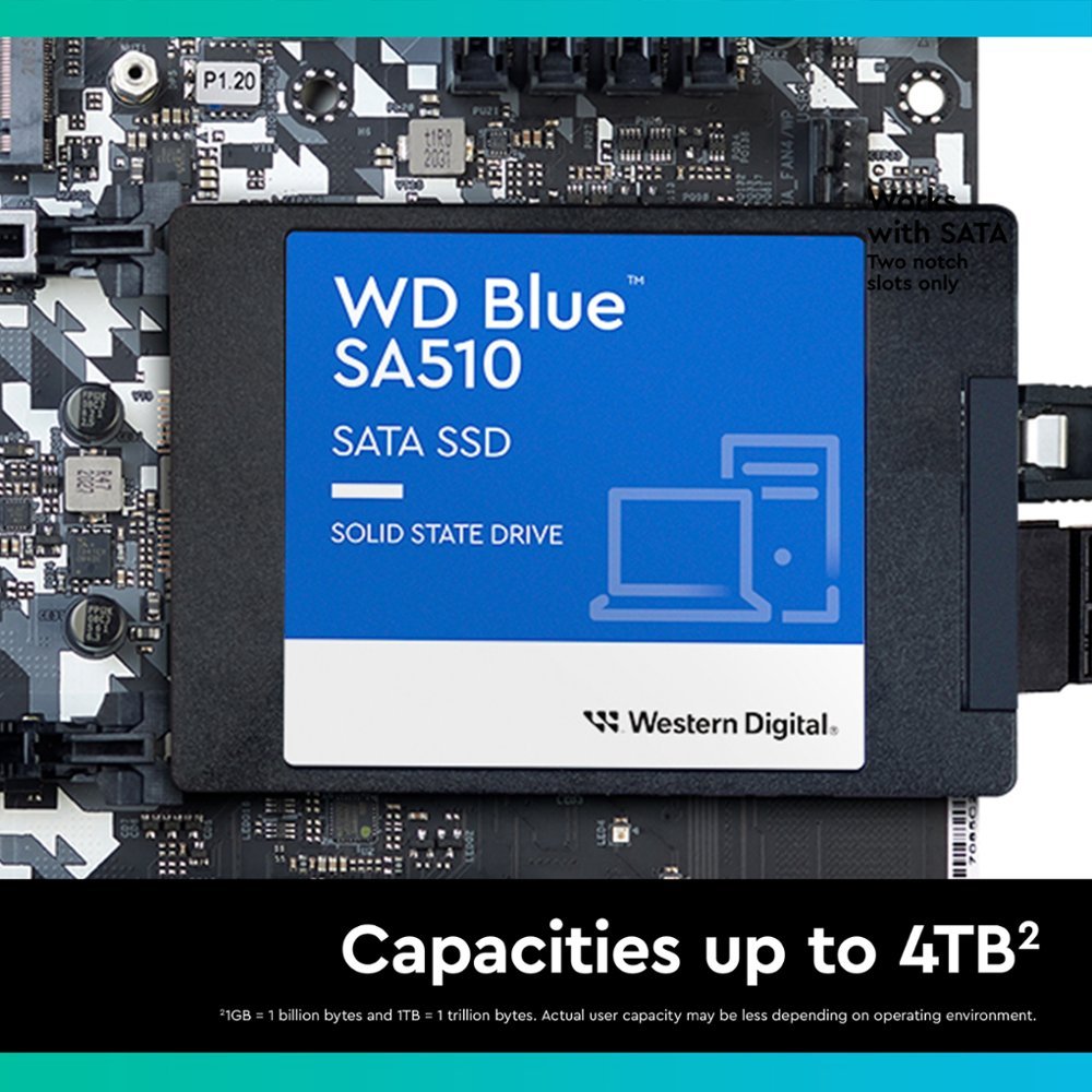 WD - Blue SA510 2TB Internal SSD SATA